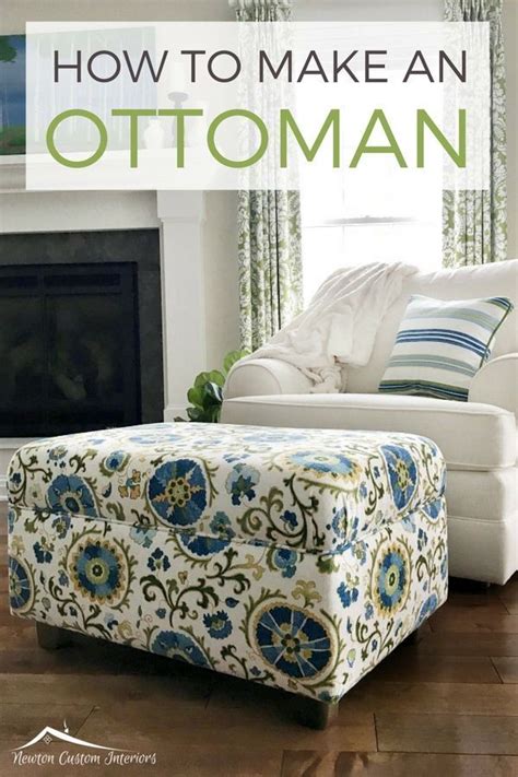 make your own ottoman.